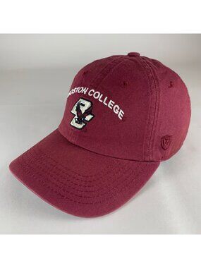 Boston College Eagles NCAA Maroon Top of the World Strapback Adjustable Hat